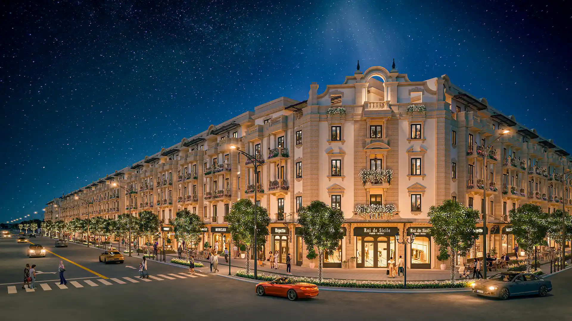 Shophouse dự án The President Park